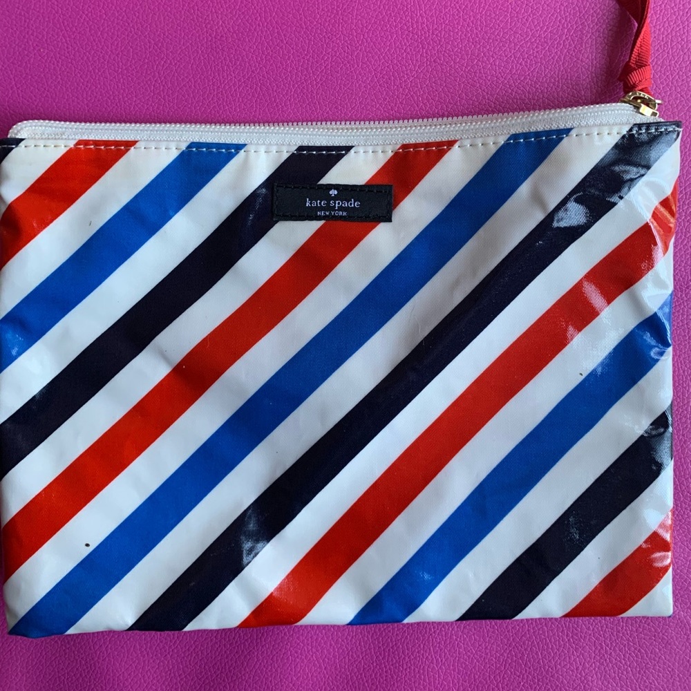 Kate Spade Stripe Pouch